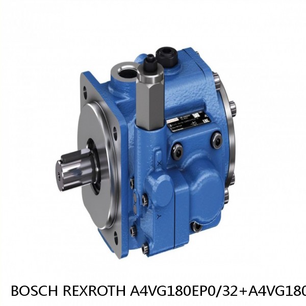A4VG180EP0/32+A4VG180EP0/32+A10VO28/31 BOSCH REXROTH A4VG VARIABLE DISPLACEMENT PUMPS