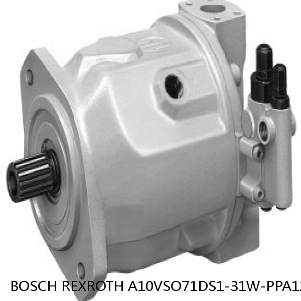 A10VSO71DS1-31W-PPA12T BOSCH REXROTH A10VSO VARIABLE DISPLACEMENT PUMPS