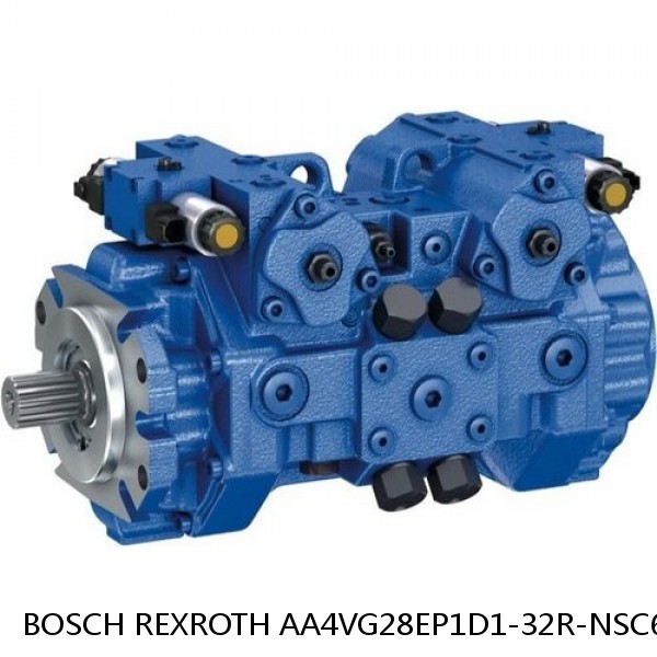 AA4VG28EP1D1-32R-NSC60F005S BOSCH REXROTH A4VG VARIABLE DISPLACEMENT PUMPS
