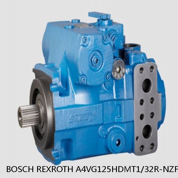 A4VG125HDMT1/32R-NZF02F021S-S BOSCH REXROTH A4VG VARIABLE DISPLACEMENT PUMPS